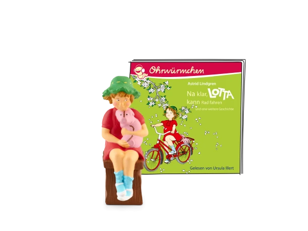 TONIES Toniefigur Lotta - Na Klar, Lotta Kann Radfahren / Lotta Zieht Um